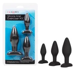 Silicone Anal Exerciser Kit – Ensemble De Plug Anale – California Exotics