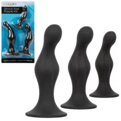 Silicone Anal Ripple Kit – Ensemble De Plugs Anales – California Exotics