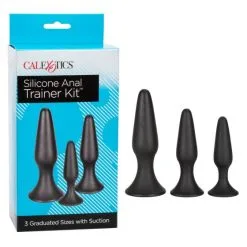 Silicone Anal Trainer Kit – Ensemble De Plugs Anales – California Exotics