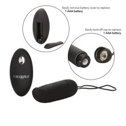 Silicone Remote Ridged G – Vibrateur à Distance – California Exotics -Pour couple boutique Silicone Remote Ridged G Vibrateur a Distance California Exotics 4