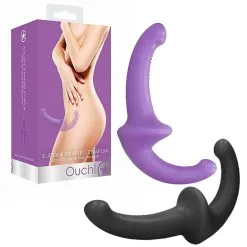 Silicone Strapless Strapon – Sans Harnais – Ouch!
