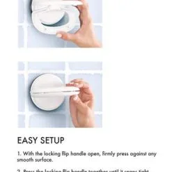 Single Locking Suction Handle – Poignée De Douche – Sex In The Shower 7 Single Locking Suction Handle – Poignée De Douche – Sex In The Shower -Pour couple boutique Single Locking Suction Handle Poignee de Douche Sex in the Shower 3