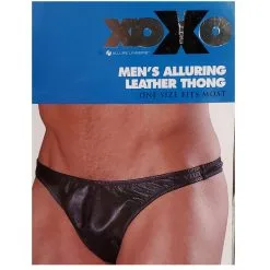 One Size – String En Cuir Pour Homme XOXO