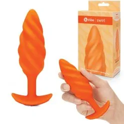 Swirl – Plug Anale Vibrante Rechargeable – B-Vibe