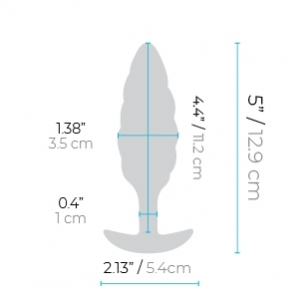 Swirl – Plug Anale Vibrante Rechargeable – B-Vibe 7 Swirl – Plug Anale Vibrante Rechargeable – B-Vibe – Image 7