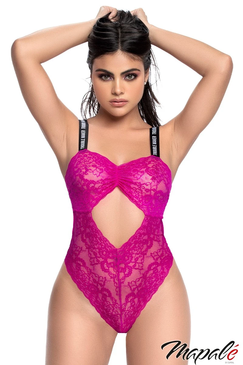 Mapalé Teddy En Dentelle TROUBLE MAKER – 8693 – Mapalé 2 Mapalé Teddy En Dentelle TROUBLE MAKER – 8693 – Mapalé – Image 2