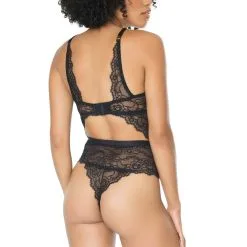 Teddy En Satin Et Dentelle – 20301 – Coquette -Pour couple boutique Teddy en Satin et Dentelle 20301 Coquette 3 scaled 1