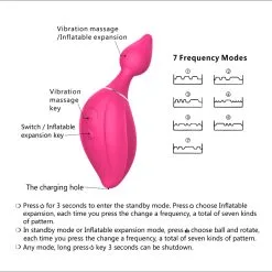 The Duck – Jouet Anal Gonflable Rechargeable – Yuanse -Pour couple boutique The Duck Jouet Anal Gonflable Rechargeable Yuanse 5 1