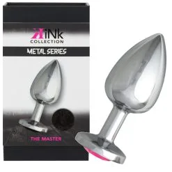 The Master – Metal Series – Plug Anale Avec Bijou – Kink Collection