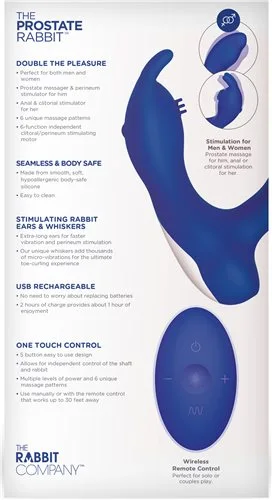 The Prostate Rabbit – Masseur Prostatique Rechargeable – Rabbit Company 6 The Prostate Rabbit – Masseur Prostatique Rechargeable – Rabbit Company – Image 6