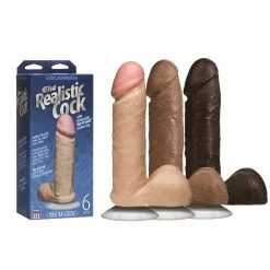The Realistic Cock 6 – Vac-U-Lock – Gode Réaliste – Doc Jonhson