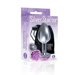 The Silver Starter Floral Plug – Plug Anale Avec Bijou – Icon Brands -Pour couple boutique The Silver Starter Floral Plug Plug Anale avec Bijou Icon Brands 1 1