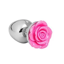 The Silver Starter Floral Plug – Plug Anale Avec Bijou – Icon Brands -Pour couple boutique The Silver Starter Floral Plug Plug Anale avec Bijou Icon Brands 4