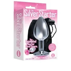 The Silver Starter – Plug Anale Avec Bijou – Icon Brands -Pour couple boutique The Silver Starter Plug Anale avec Bijou Icon Brands 1 1