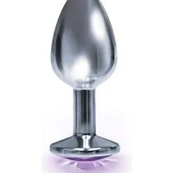 The Silver Starter – Plug Anale Avec Bijou – Icon Brands -Pour couple boutique The Silver Starter Plug Anale avec Bijou Icon Brands 3