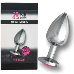 The Slave – Metal Series – Plug Anale Avec Bijou – Kink Collection