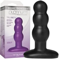 The Tru Plug Ripple – Platinum Premium Silicone – Plug Anale – Doc Jonhson