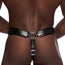 Thong En Cuir – 542-266 – Male Power -Pour couple boutique Thong en Cuir 542 266 Male Power 3