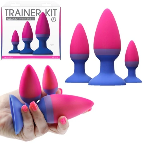 Trainer Kit Multicolor – Colours – Ensemble De Plugs Anales – Ns Novelties 1 Trainer Kit Multicolor – Colours – Ensemble De Plugs Anales – Ns Novelties