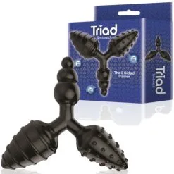 Triad Textured – Plug Anale Triple – Icon Brands
