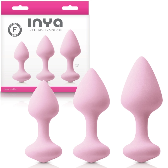 Triple Kiss Trainer Kit – Ensemble De Plugs Anales – Ns Novelties 1 Triple Kiss Trainer Kit – Ensemble De Plugs Anales – Ns Novelties