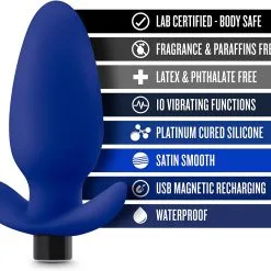 Turbo – Perfomance Plus – Plug Anale Rechargeable – Blush -Pour couple boutique Turbo Perfomance Plus Plug Anale Rechargeable Blush 2