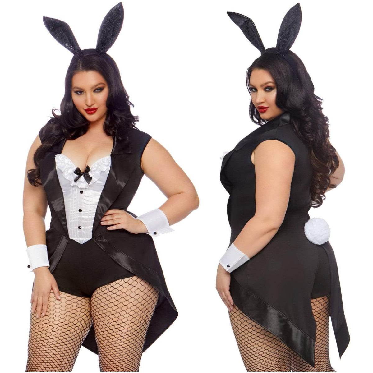 Tuxedo Bunny – 86832X – Grande Taille – Leg Avenue 1 Tuxedo Bunny – 86832X – Grande Taille – Leg Avenue