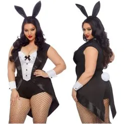 Tuxedo Bunny – 86832X – Grande Taille – Leg Avenue