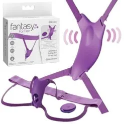 Ultimate Butterfly Strap-On – Harnais Vibrant à Distance – Fantasy For Her