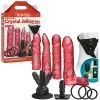 Vibrating Crystal Jellies Set With Wireless Remote – Harnais Vac-U-Lock – Doc Jonhson