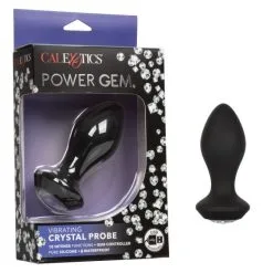 Vibrating Crystal Probe Power Gem – Plug Anale Rechargeable – California Exotics