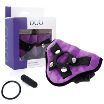 Vibrating Harness – Harnais Vibrant – Duo – Adore U 3 Vibrating Harness – Harnais Vibrant – Duo – Adore U – Image 3