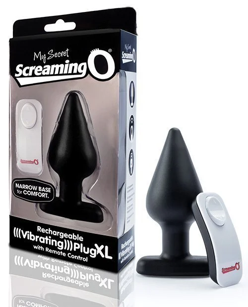 Vibrating Plug XL – Plug Anale Vibrante Rechargeable à Distance – Screaming O 1 Vibrating Plug XL – Plug Anale Vibrante Rechargeable à Distance – Screaming O