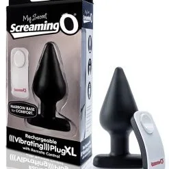 Vibrating Plug XL – Plug Anale Vibrante Rechargeable à Distance – Screaming O