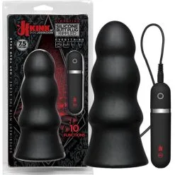 Vibrating Silicone Butt Plug – Rippled 7.5 – Vibrateur Anal – Kink.com – Doc Jonhson