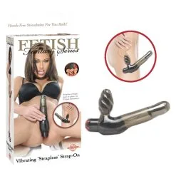 Vibrating Strapless Strap-On – Sans Harnais Vibrant – Fetish Fantasy Series