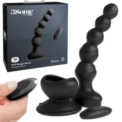 Wall Banger Beads – Boules Anales Avec Contrôle à Distance – 3Some