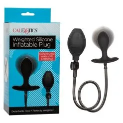 Weighted Silicone Inflatable Plug – Plug Anale Gonflable – California Exotics