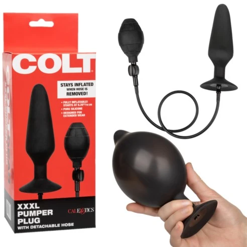 XXXL Pumper Plug Colt – Plug Anale Gonflable – California Exotics 1 XXXL Pumper Plug Colt – Plug Anale Gonflable – California Exotics