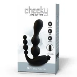 Zuri Anal Play Vibe – Plug Anale Vibrante – Cheeky 5 Zuri Anal Play Vibe – Plug Anale Vibrante – Cheeky -Pour couple boutique Zuri Anal Play Vibe Plug Anale Vibrante Cheeky 1 1