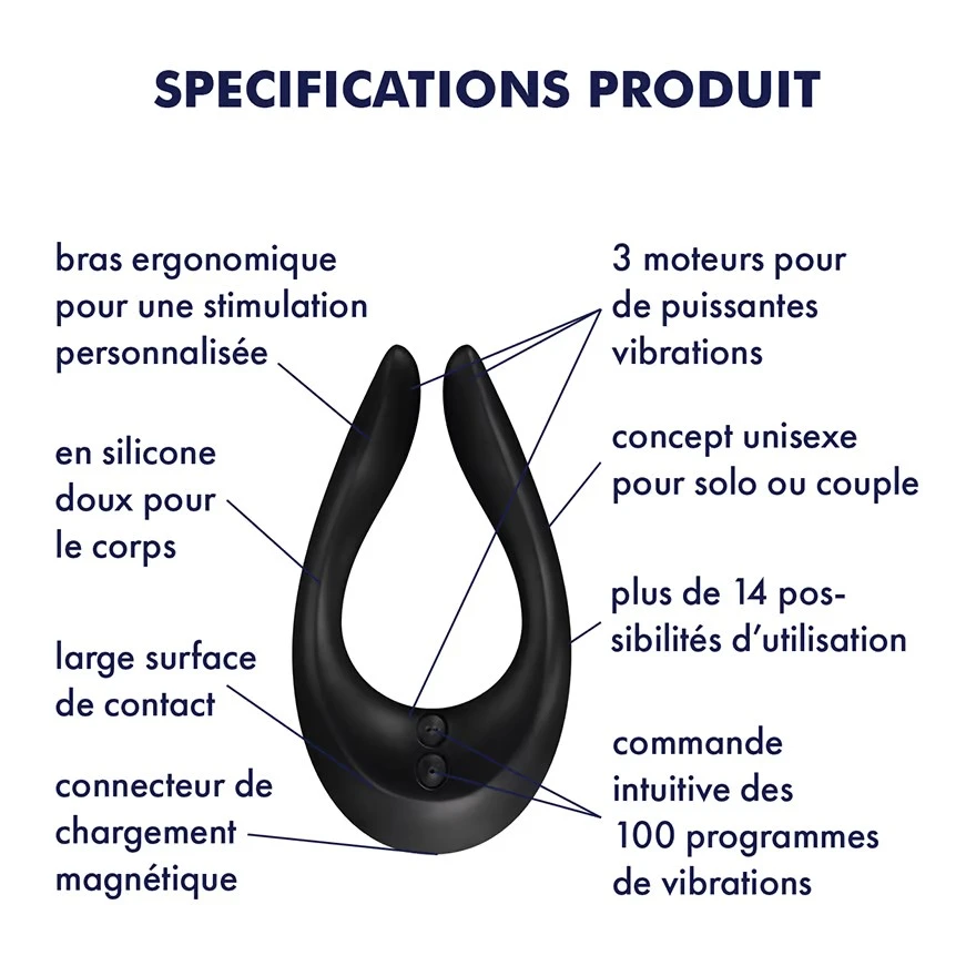 Endless Joy – Jouet à Deux – Satisfyer 6 Endless Joy – Jouet à Deux – Satisfyer – Image 6