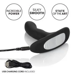 Eclipse Silicone Wireless Rocking Probe – Stimulateur Prostatique Rechargeable – California Exotics -Pour couple boutique se 0436 60 3 6.193