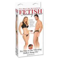 Vibrating Hollow Strap-On – Prothèse Pénienne – Fetish Fantasy Series